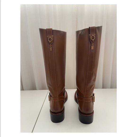 COACH Leather Sutton Boots 9.5 - Picture 3 of 10